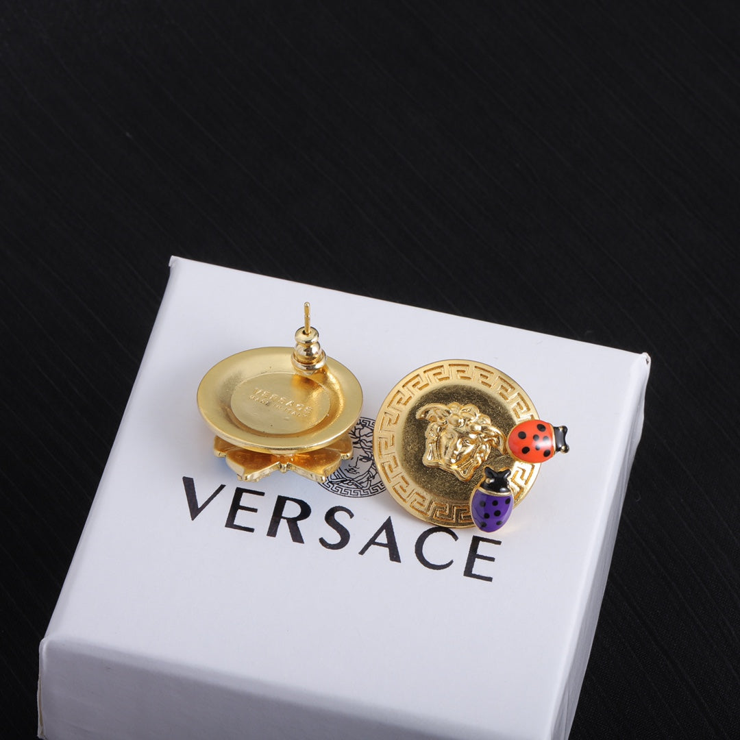 Aretes Versace