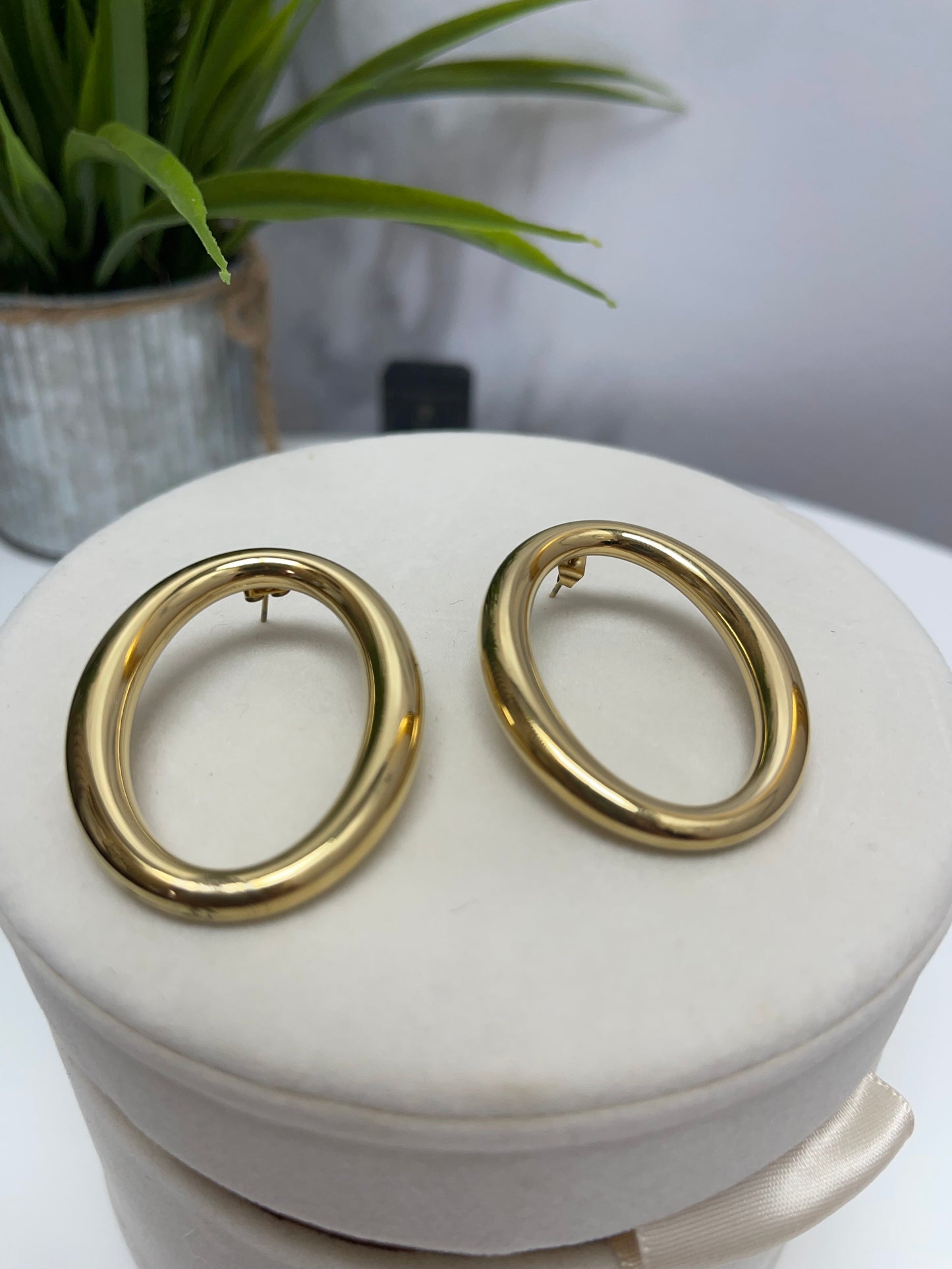 Argollas Estilo Chunky