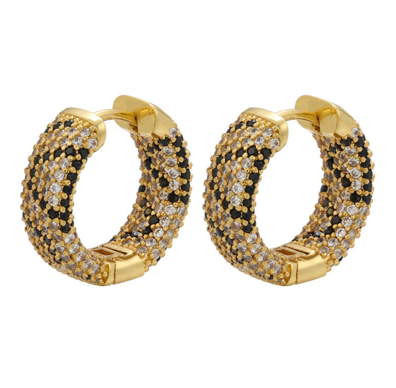 Argollas Animal Print pequeña