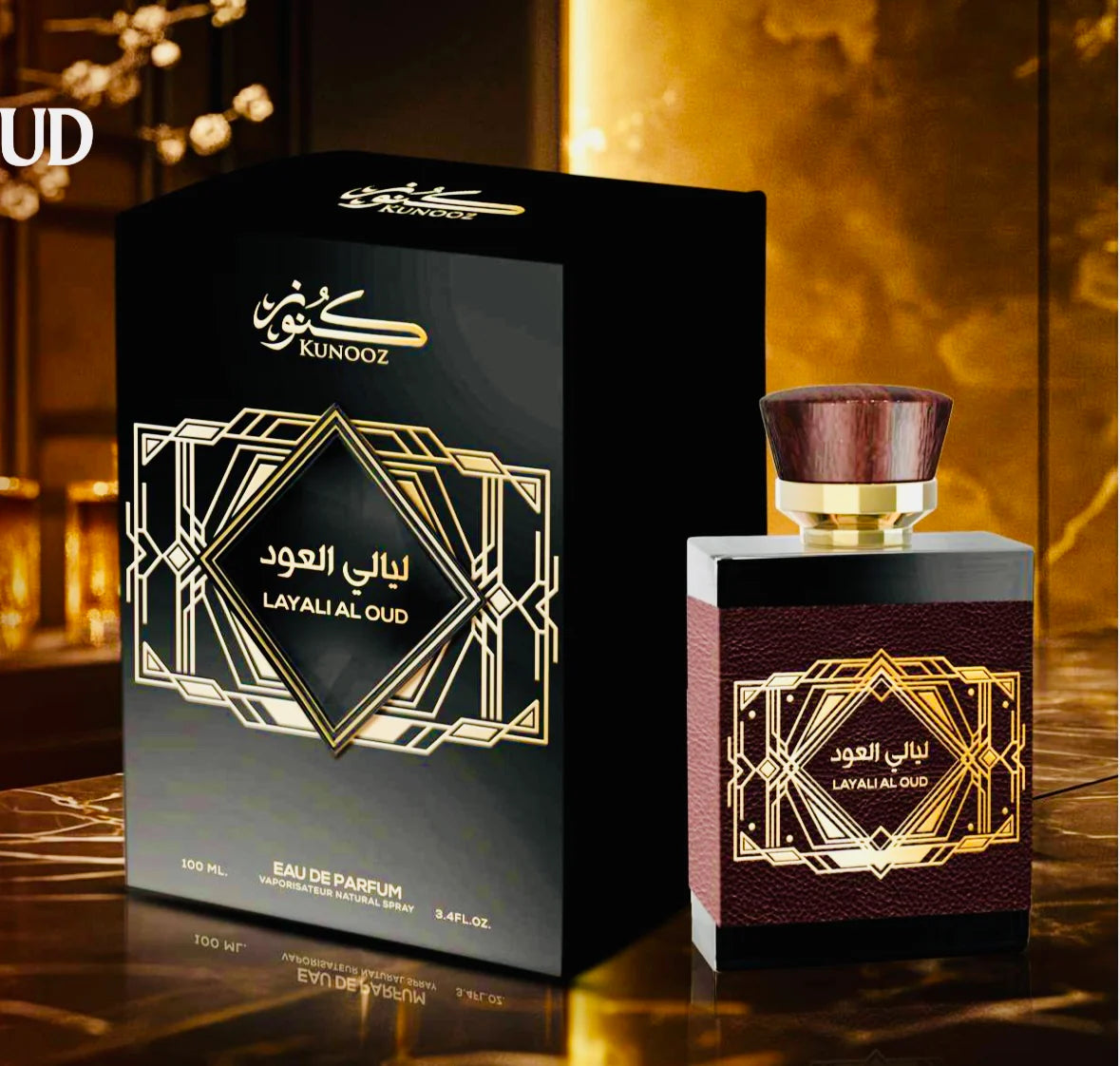 LAYALI AL OUD EAU de parfum 100ML 80%VOL 3,4FL.OZ