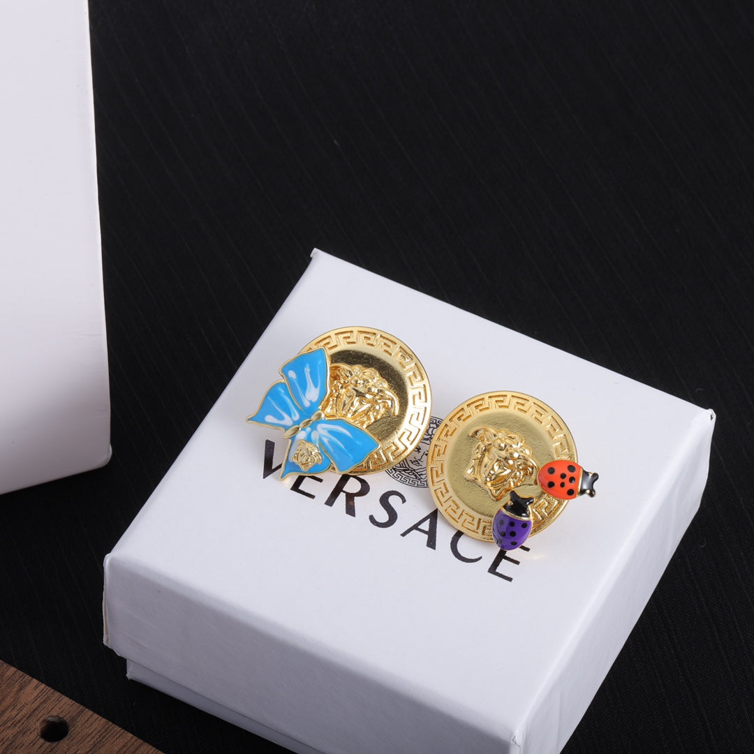 Aretes Versace