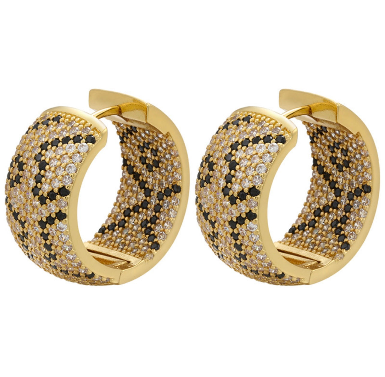Argollas Animal Print