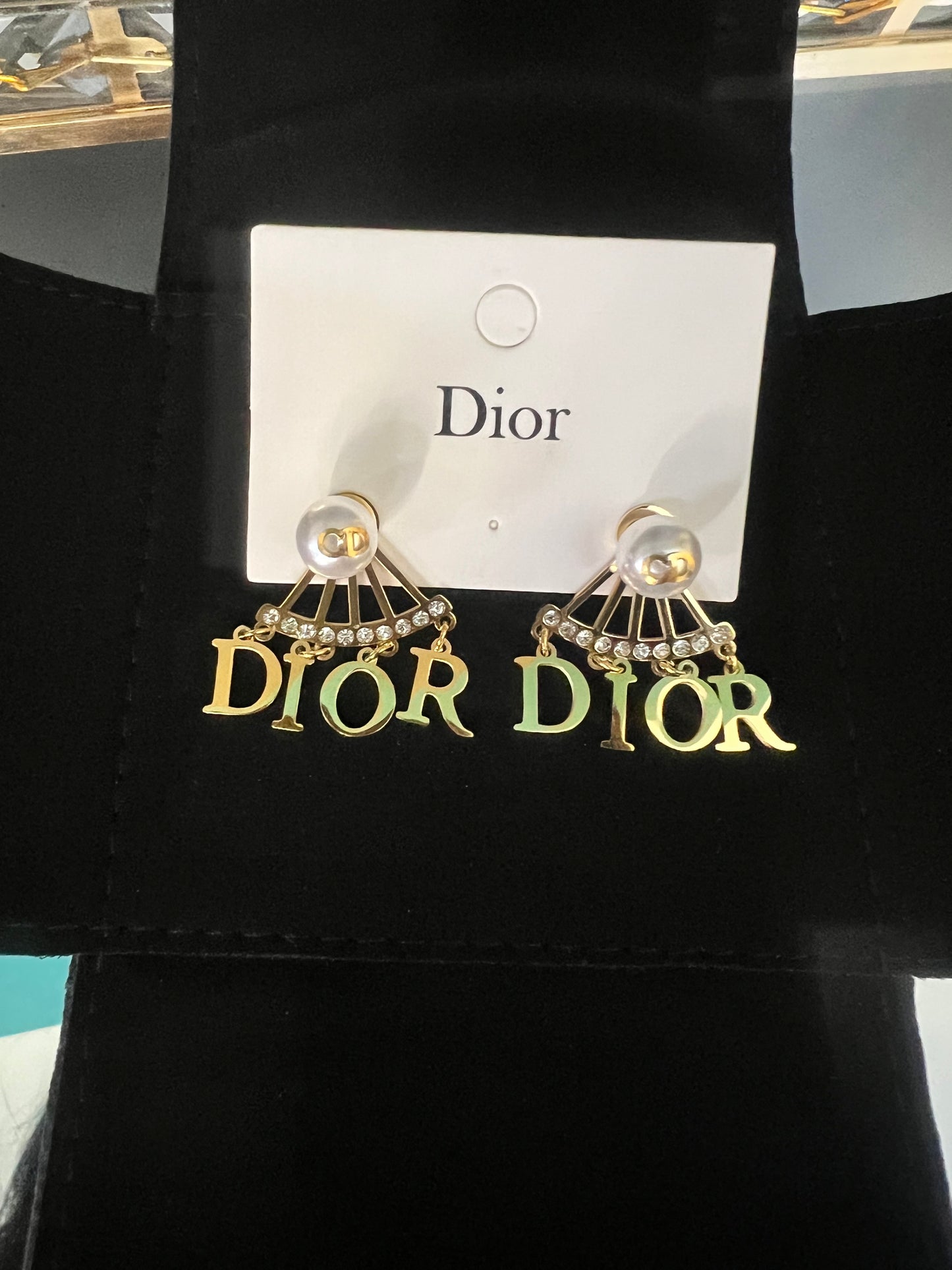 Aretes Christian Dior