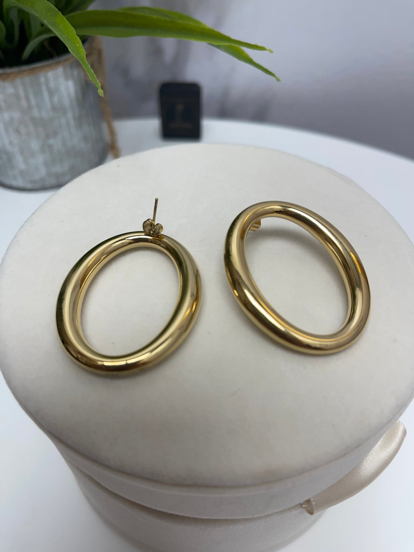 Argollas Estilo Chunky