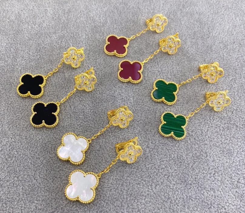 Aretes Van Cleef Colgar