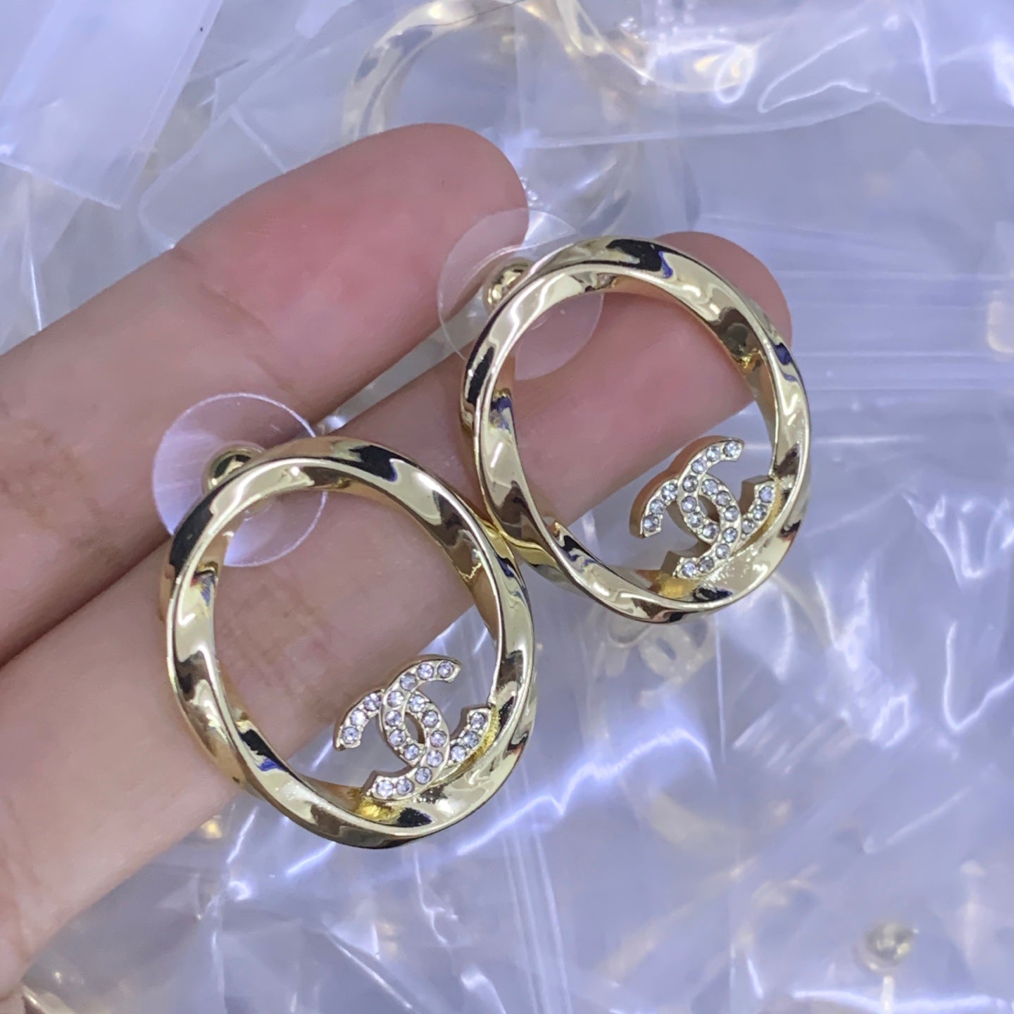Aretes Chanel