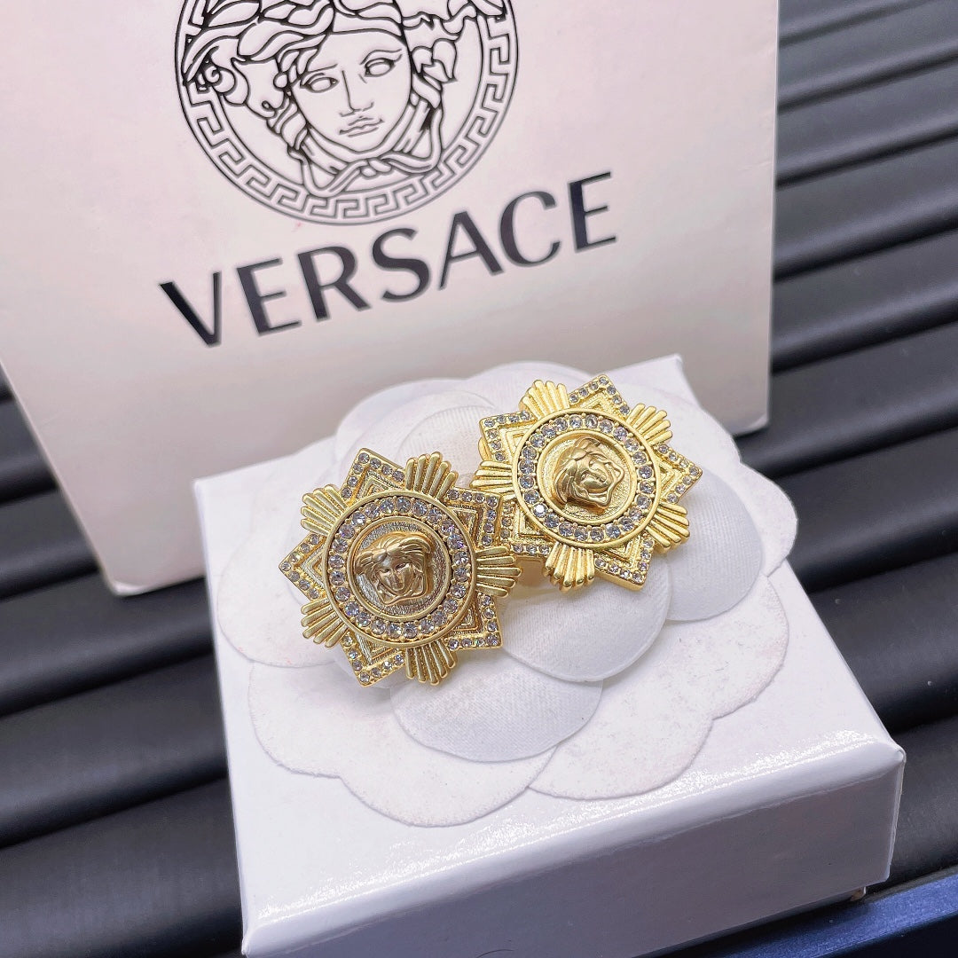 Aretes Versace