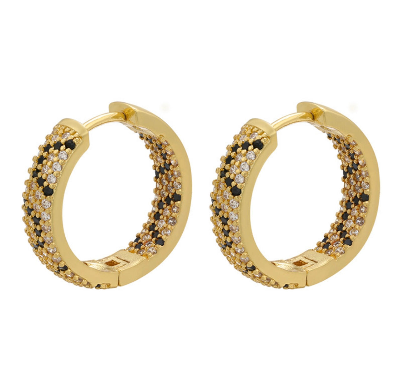 Argollas Animal Print