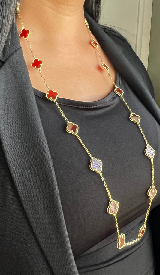 Collar Van Cleef doble