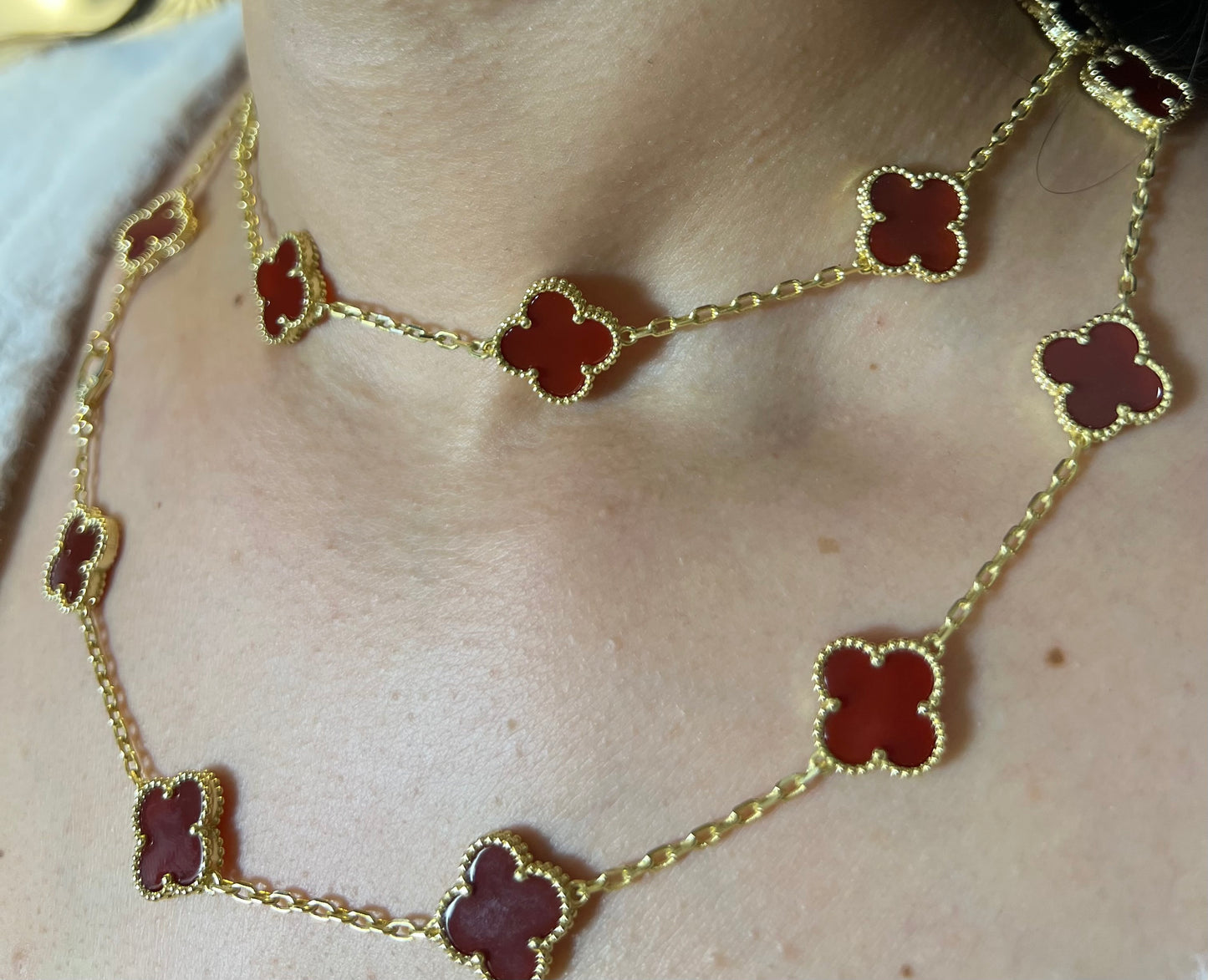 Collar Van Cleef doble