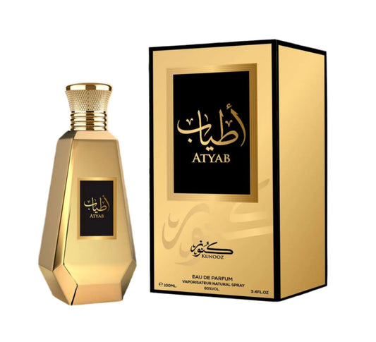ATYAB EAU de parfum 100ML 80%VOL 3.4FL.OZ