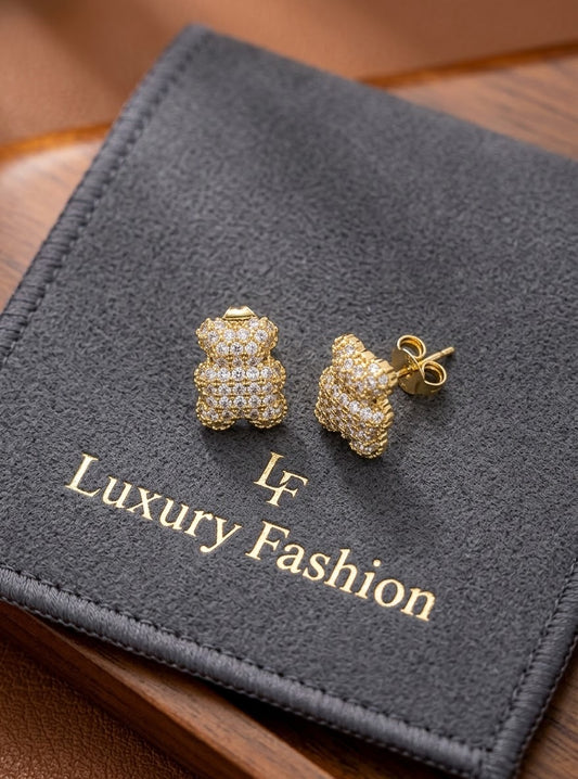 Aretes Osito Luxury Fashion