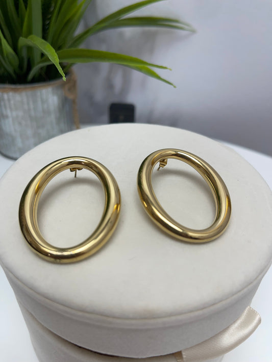 Argollas Estilo Chunky