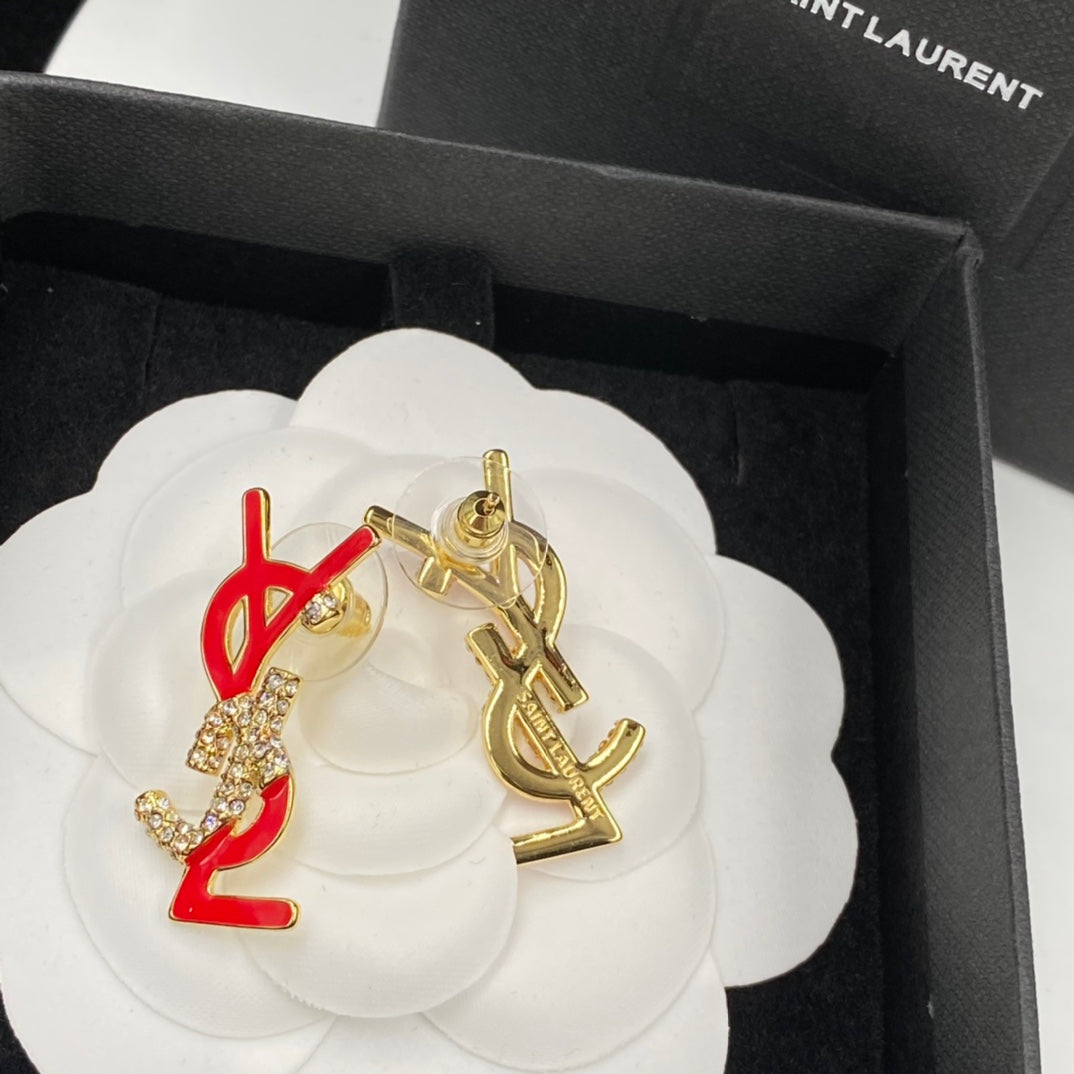 Aretes Ysl Saint Lauren