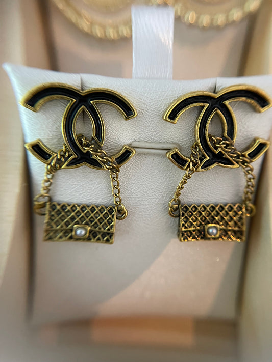 Aretes Chanel