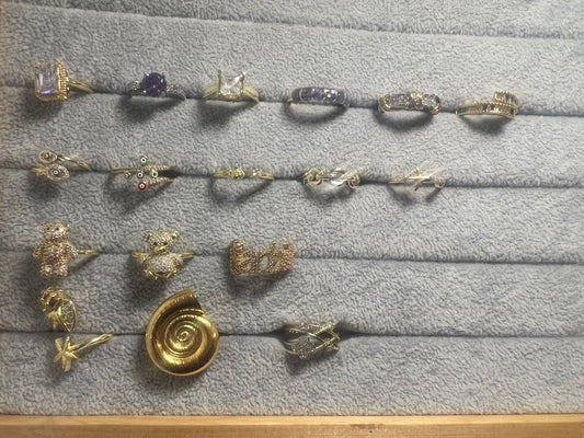 Anillos Varios,Algunas piezas ajustables