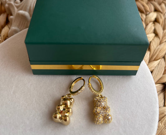 Aretes de osito