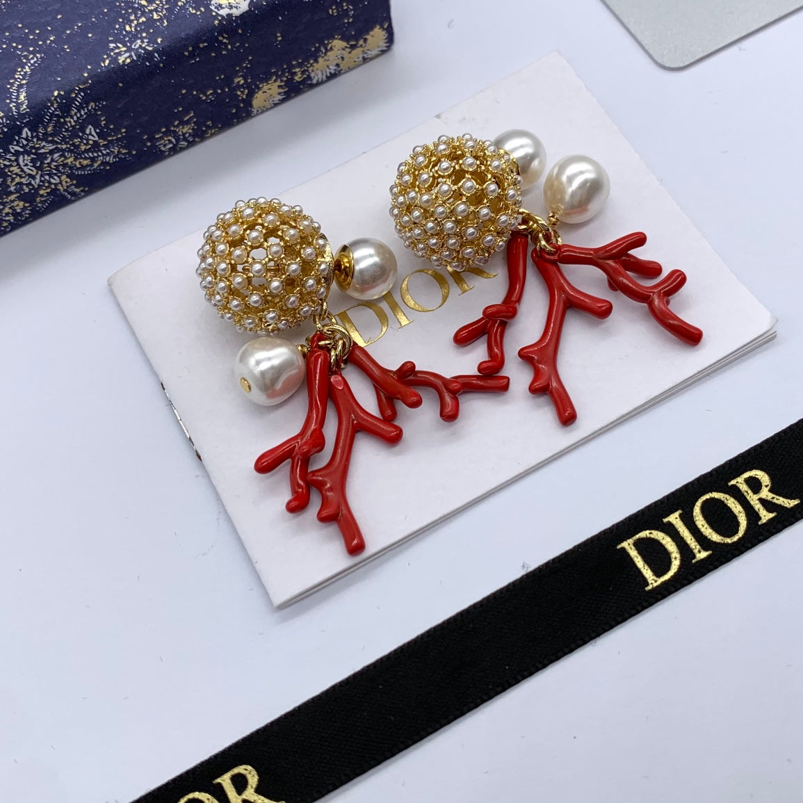 Aretes Christian Dior