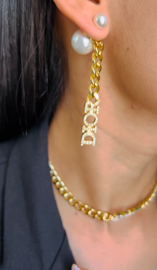 Aretes Christian Dior