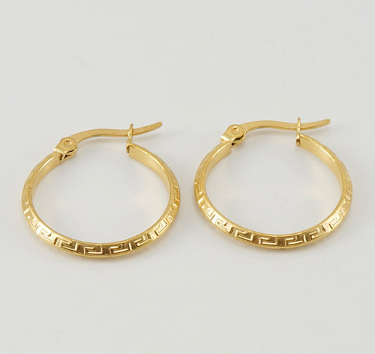 Argollas Versace