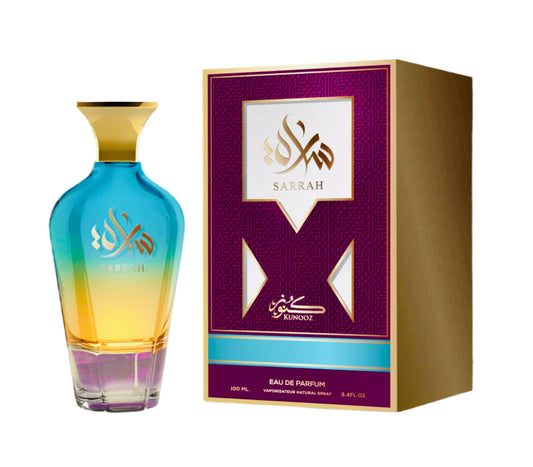 SARRAH EAU de parfum 100ML 80%VOL 3.4FL.OZ
