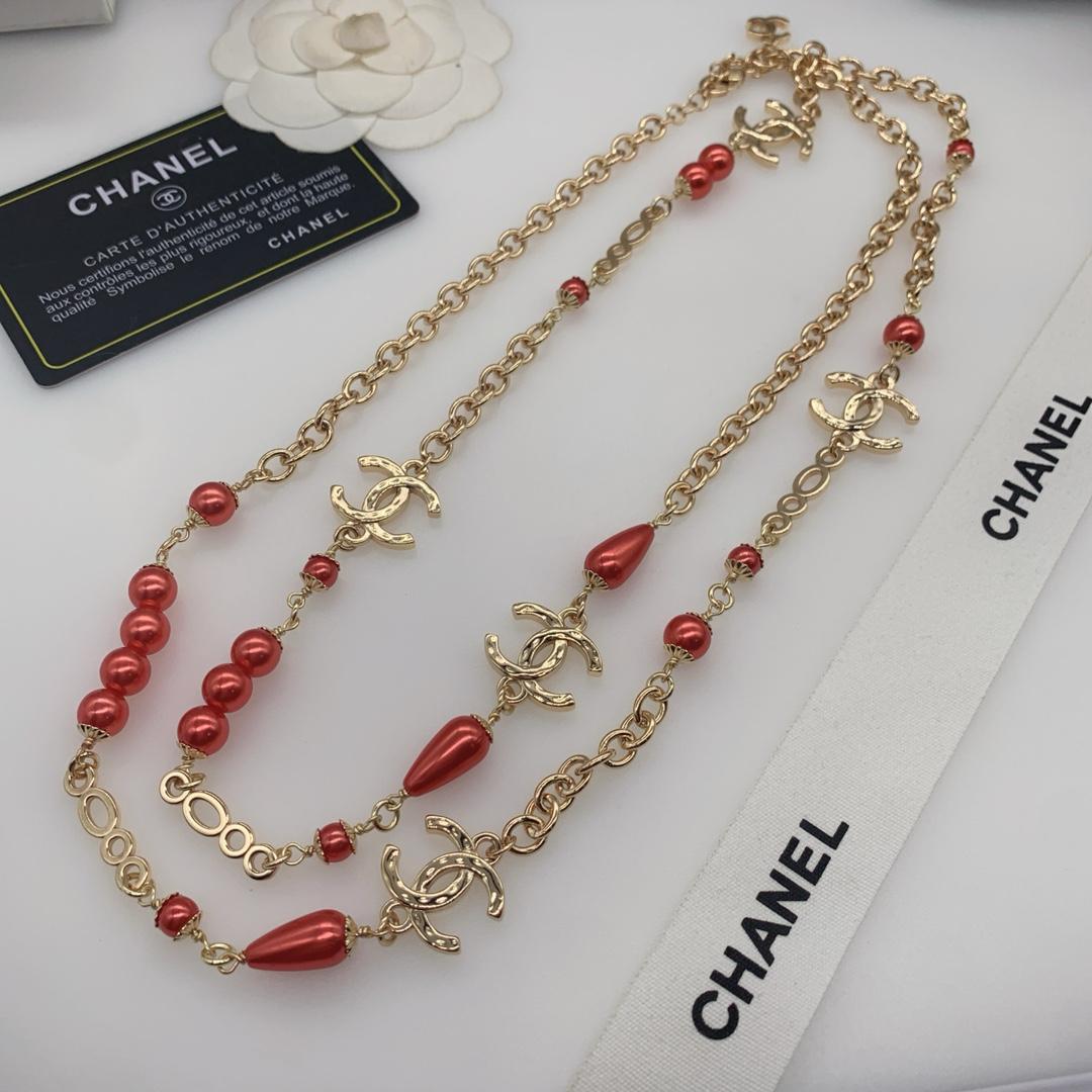 Collar largo Chanel