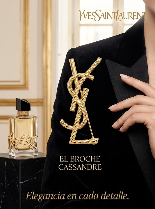 Broche Yves Saint Laurent
