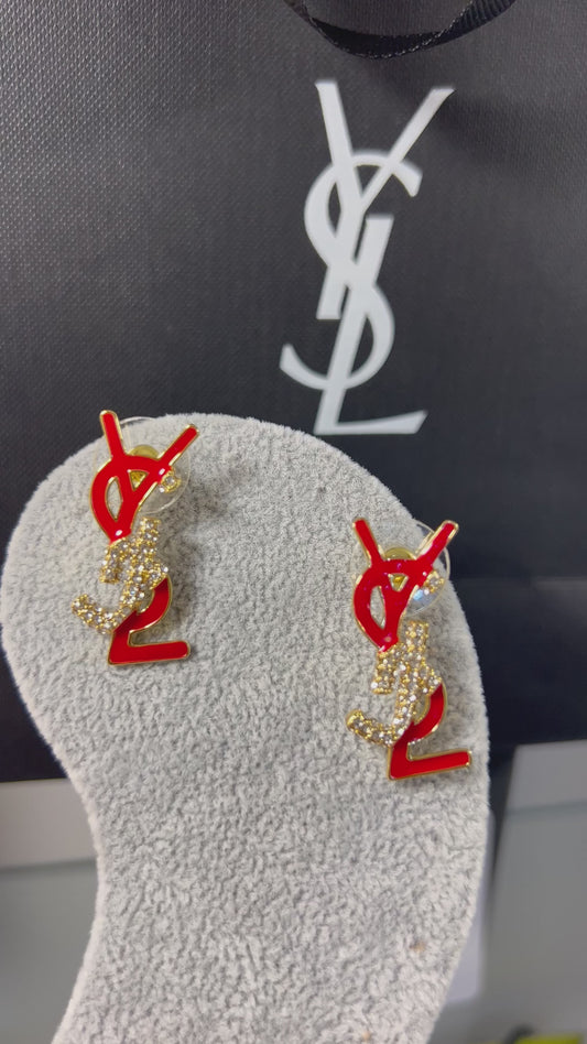 Aretes Ysl Saint Lauren